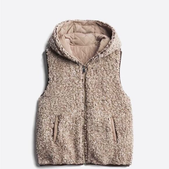 COFFEESHOP Nevaeh Reversible Wubby Vest new - Picture 7 of 16